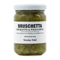 Bruschetta z cukinią i dzikim czosnkiem, Nicolas Vahé