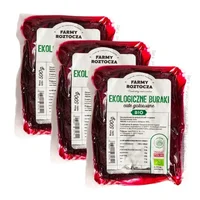 Buraki całe gotowane Bio, 3 szt. x 500 g, Farmy Roztocza