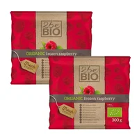 Malina mrożona Bio, 2 opakowania x 300 g, 2beBIO
