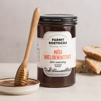 Miód wielokwiatowy, 700 g, Farmy Roztocza