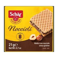 Noccioli - wafelki orzechowe, bezglutenowe, Schär
