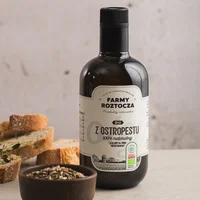 Olej z Ostropestu Bio tłoczony na zimno, 500 ml,  Farmy Roztocza