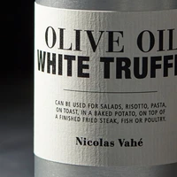 Oliwa z oliwek extra virgin z białą truflą, Nicolas Vahé