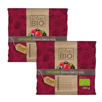 Mieszanka mrożonych owoców Bio, 2 opakowania x 300 g, 2beBIO