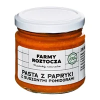 Pasta z papryki i suszonymi pomidorami, 180 g, Farmy Roztocza