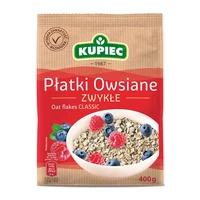 Zestaw 6 szt. płatki owsiane zwykłe, Kupiec