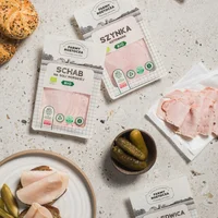 Mix - zestaw wędlin Bio: Schab oraz Szynka na soli morskiej, Szynka gotowana, Farmy Roztocza