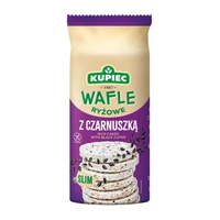 Zestaw 16 szt. wafle ryżowe z czarnuszką, Kupiec