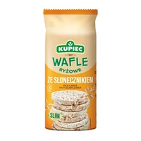 Zestaw 16 szt. wafle ryżowe ze słonecznikiem, Kupiec