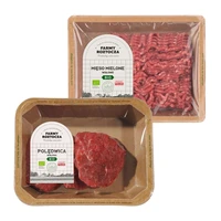 Zestaw mięsa Bio: polędwica wołowa, mielone wołowe, Farmy Roztocza