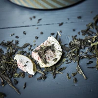 Zielona herbata figi i cytryna, 100g, Nicolas Vahé