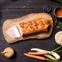 Boczek drewnem wędzony Bio, Farmy Roztocza