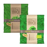 Zestaw mrożonek: fasolka szparagowa, szpinak, 900 g, 2beBIO