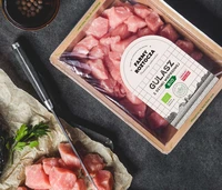 Zestaw mięsa Bio: karkówka wieprzowa bez kości, schab wieprzowy w plastrach, gulasz wieprzowy z szynki, Farmy Roztocza