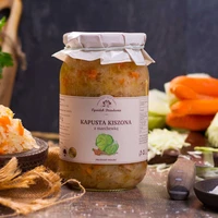 Kapusta kiszona z marchewką, Ogródek Dziadunia