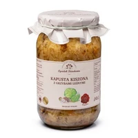 Kapusta kiszona z grzybami leśnymi, Ogródek Dziadunia