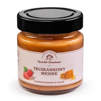 Miód truskawkowy - Truskawkowy miodek, Ogródek Dziadunia