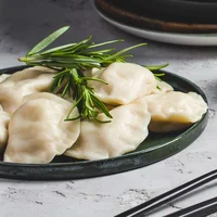 Pierogi z kaszą gryczaną i serem Bio, 500 g, Farmy Roztocza