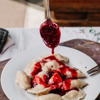 Pierogi z malinami Bio, Farmy Roztocza