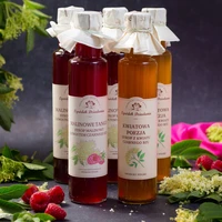 Syrop z malin z kwiatem czarnego bzu, Ogródek Dziadunia