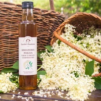 Syrop z kwiatu czarnego bzu - Kwiatowa Poezja, Ogródek Dziadunia