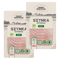 Szynka gotowana w plastrach Bio 200g, Farmy Roztocza