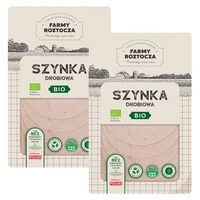 Szynka drobiowa w plastrach Bio 200g, Farmy Roztocza