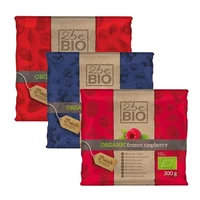  Zestaw mrożonek: truskawka, jagoda, malina Bio, 900 g, 2beBIO