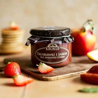 Truskawki i jabłka bez dodatku cukru