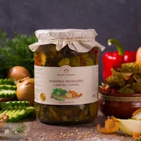 Wąsoska Przekąska z papryka i cebulką, Ogródek Dziadunia