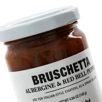 Bruschetta z bakłażanem i czerwoną papryką, Nicolas Vahé