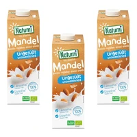 Zestaw napojów: migdałowy bez dodatku cukrów, bezglutenowy BIO