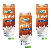 Zestaw napojów: owsiany Omega-3 bez dodatku cukrów BIO