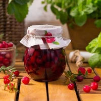 Owoce w syropie - żurawina, Ogródek Dziadunia