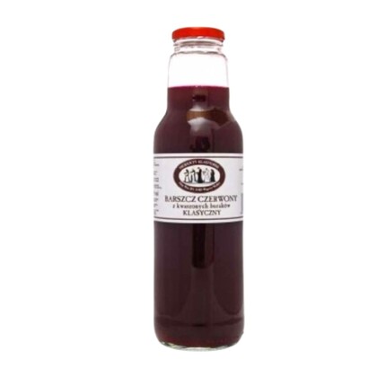 Barszcz czerwony z kwaszonych buraków klasyczny, Produkty Klasztorne