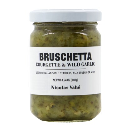 Bruschetta z cukinią i dzikim czosnkiem Nicolas Vahé