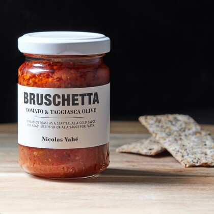 Bruschetta z pomidorami i oliwkami Nicolas Vahé