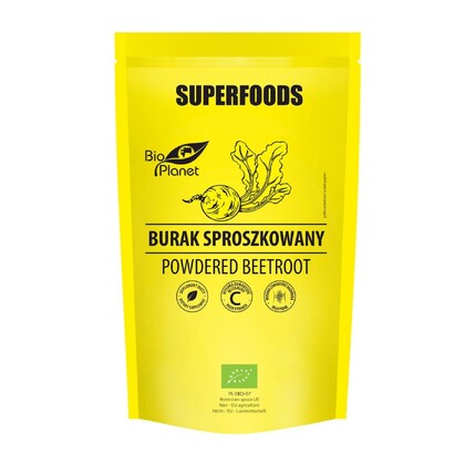 Burak sproszkowany Bio, Bio Planet