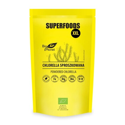 Chlorella sproszkowana Bio, 600g, Bio Planet