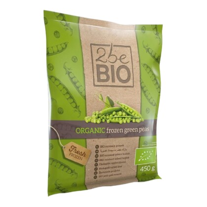 Groszek zielony mrożony Bio, 2beBIO