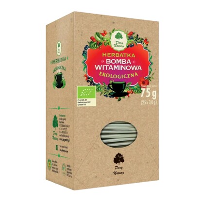 Herbatka bomba witaminowa Bio, 75g, Dary Natury