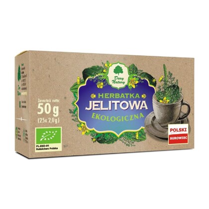 Herbatka jelitowa Bio, saszetki, Dary Natury  