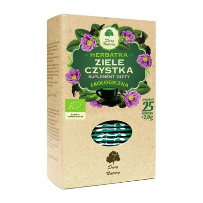 Herbatka ziele czystka Bio, Dary Natury