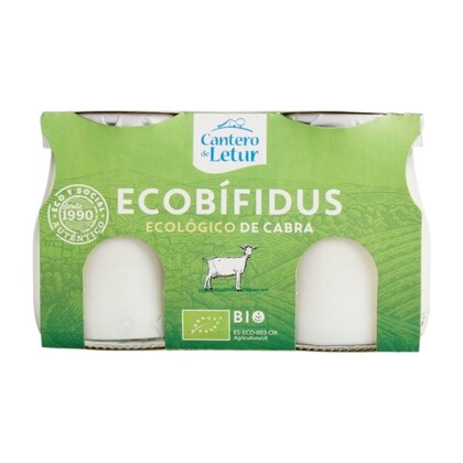 Jogurt kozi Bifidus Bio, 2 x 125g, Cantero de Letur