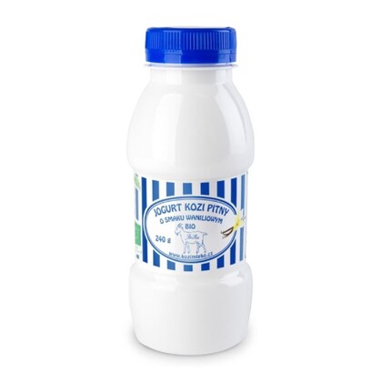 Jogurt kozi pitny waniliowy Bio, Bifidora