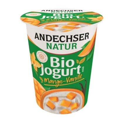 Jogurt mango - wanilia Bio, Andechser Natur