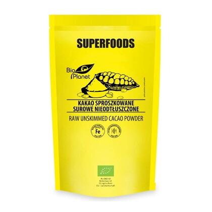 Kakao surowe sproszkowane Bio, Bio Planet