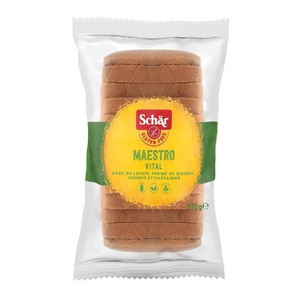 Maestro vital - chleb wieloziarnisty, bezglutenowy