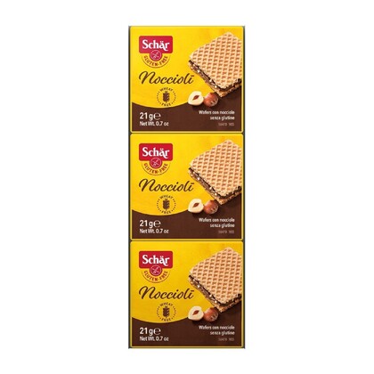 Noccioli - wafelki orzechowe, bezglutenowe