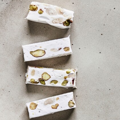 Nougat migdały i pistacje Nicolas Vahé